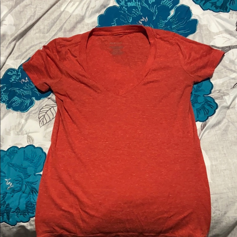 Orange shirt